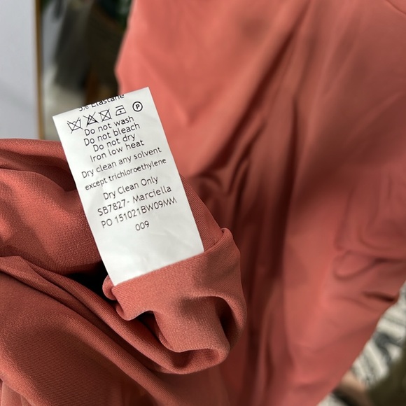 House of CB 'Marciella' Rose Draped Corset Midi Dress NWOT - Picture 9 of 9